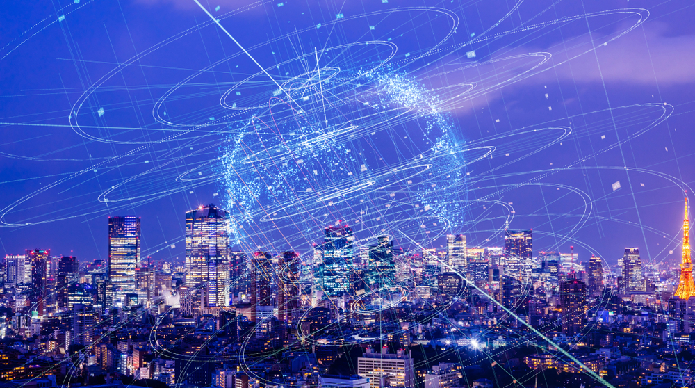 Connected City Night